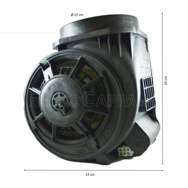 MOTOR VENTILADOR SMEG EXAUSTOR 800 MQ GPe85020T04CL.F SIT 795211073