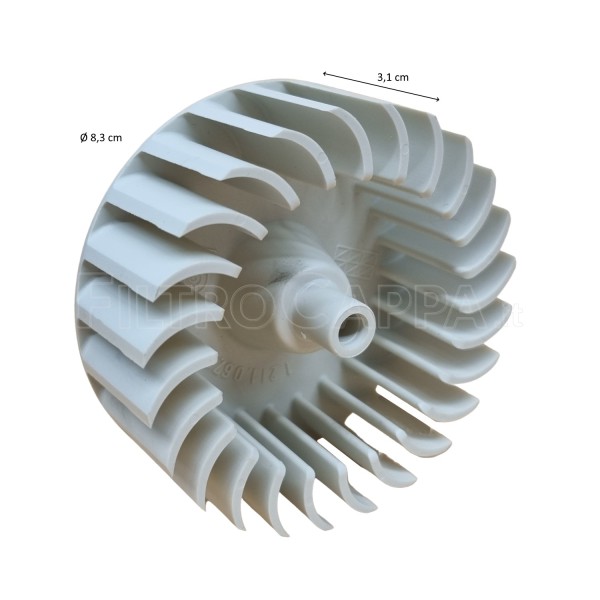 FAN WHEEL FOR VORTICE CALDOFA' 70710 1.211.067.001