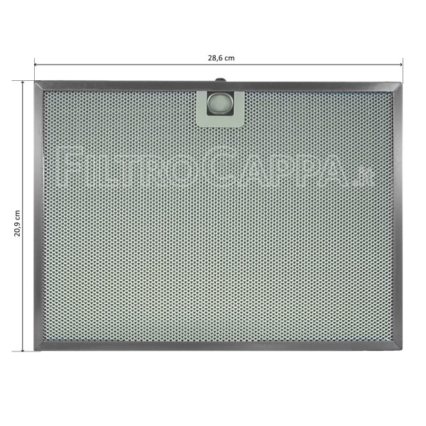 FABER METAL FILTER 28,6 x 20,9 CM IN NOVA SMART DIVINA 133.0395.386