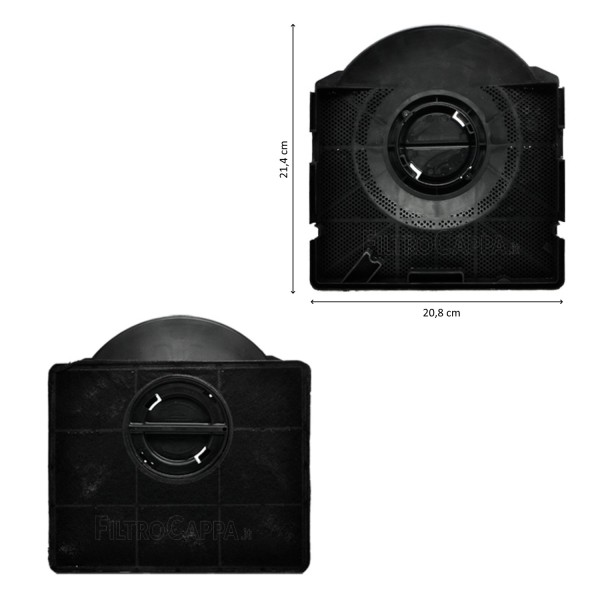 Filtre à charbon modèle 303 pour hottes FALMEC ELICA TURBOAIR ELECTROLUX FKS189