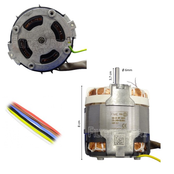 FAN MOTOR ELICA HYDRA ALA GARDA COOKER HOOD S80-30ARP6301 S306301