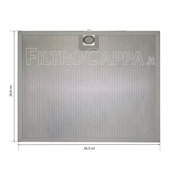 METAL FILTER 26 X 20 CM FABER 420001149 133.0059.225