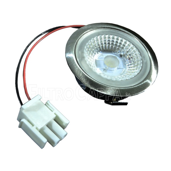 PROJECTEUR LED 12 volts 1,1 WATT 4000K AVEC LENTILLE DIAMÈTRE 6,5 CM FABER SMEG 133.0456.642