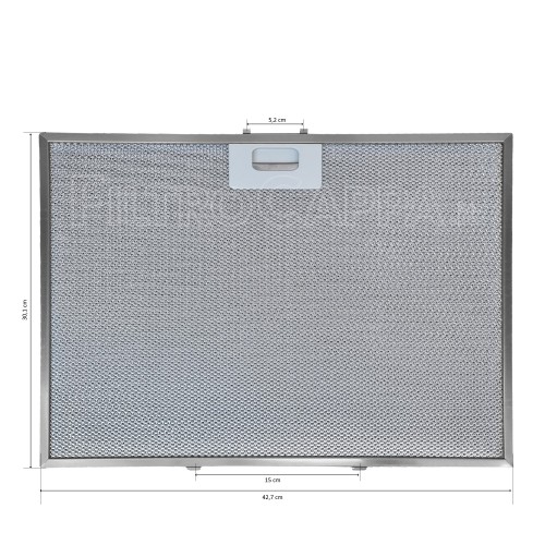 Filtro metallico 30,1 X 42,7 cm per cappa Best K18L Electrolux 080871403
