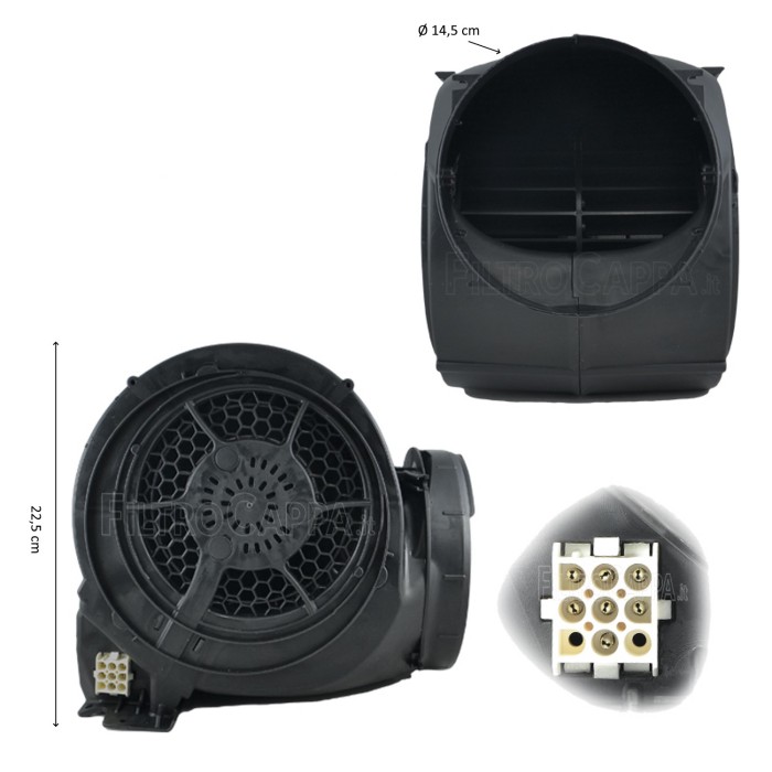 FABER FRANKE MOTEUR DE HOTTE VENTILATEUR PIÈCE DE RECHANGE D'ORIGINE 133.0151.243