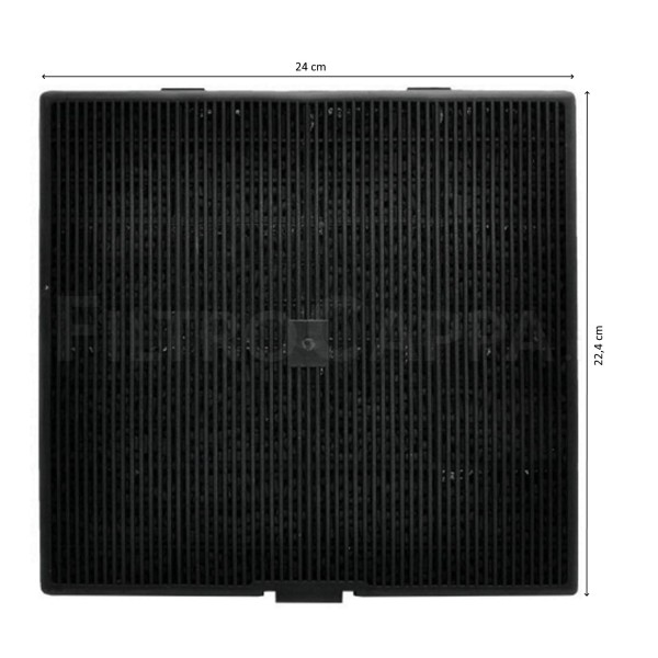 CHARCOAL FILTER BEST COOKER HOODS 24 X 22,4 X 3 CM 08999802 FKS172