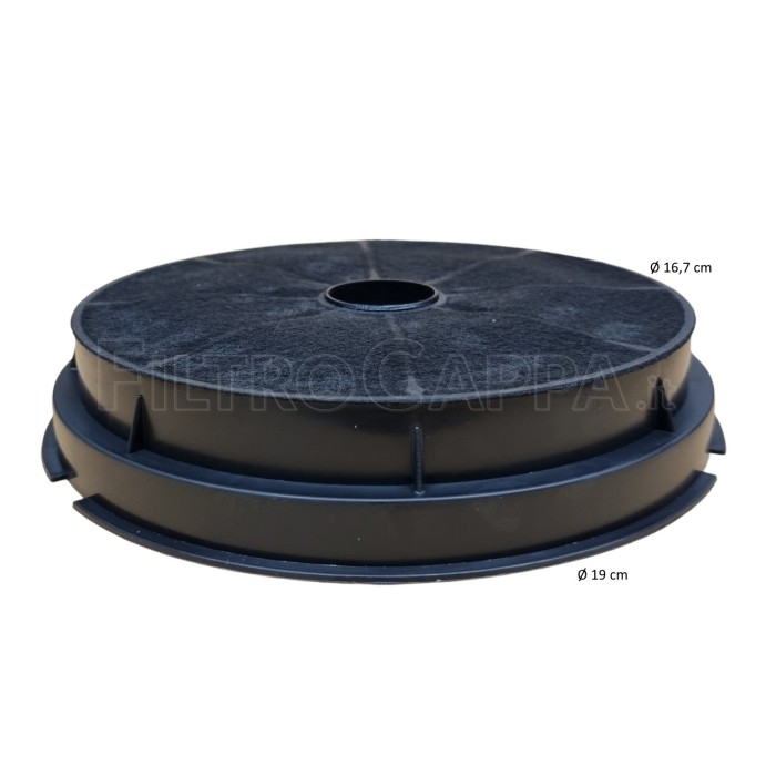 AIRONE TECNOWIND MAX FIRE 19cm circular activated carbon filter