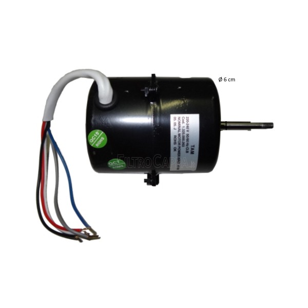 MOTOR FOR AIR ASPIRATOR VORTICE ANGOL K 10204 CH55 / 25 2 SPEED 220 V 1.325.000.263