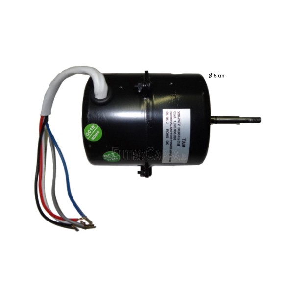 MOTOR FÜR LUFTASPIRATOR VORTICE ANGOL K 10204 CH55 / 25 2 GESCHWINDIGKEIT 220 V 1.325.000.263