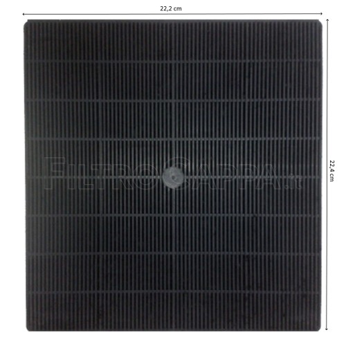 FILTRO DE CARBÓN FKK 0816241 21,2 X 22,4 CM PARA CAMPANA FALMEC RECAMBIO ORIGEN