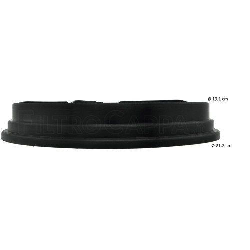 Kohlefilter Ø 21,2 cm für Dunstabzugshauben FABER FRANKE SMEG TCH04 741 2