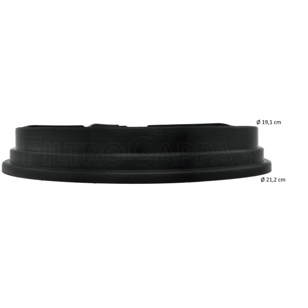 Kohlefilter Ø 21,2 cm für Dunstabzugshauben FABER FRANKE SMEG TCH04 741