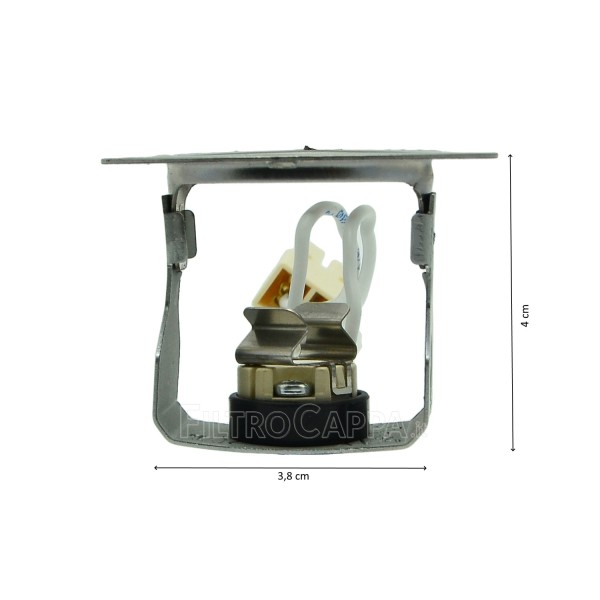 LAMPENHALTER FÜR DUNSTABZUGSHAUBE FABER UND SMEG 133.0057.313