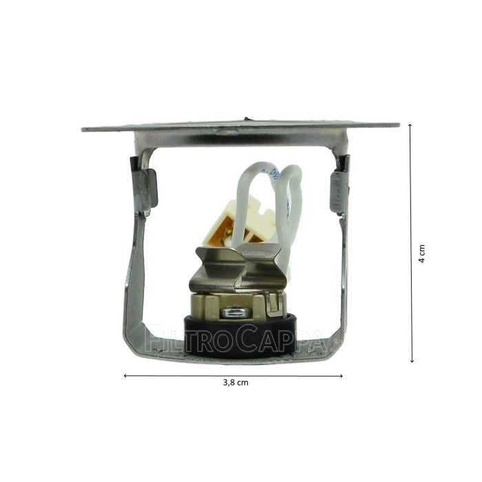 PORTA-LÂMPADA PARA EXAUSTOR FABER SMEG 133.0057.313