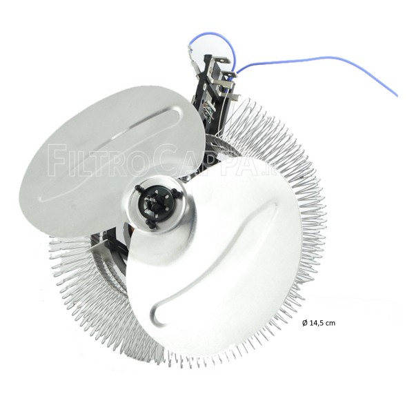 ELEMENTO DE AQUECIMENTO DO MOTOR DO GRUPO DE VENTILADORES 2000 W SCALDATUTTO VORTICE 70141 5.241.000.017