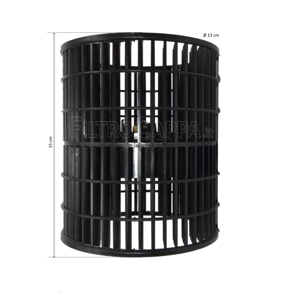 FABER FRANKE SMEG CAMPANA VENTILADOR RUEDA DIÁMETRO 13 CM 133.0204.887