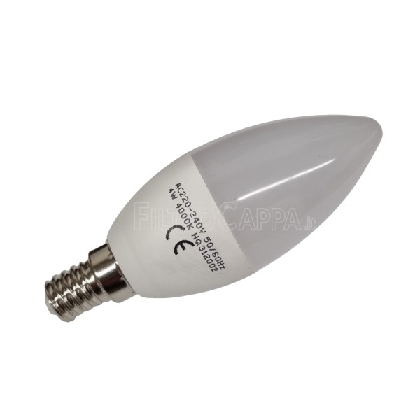 GLÜHBIRNE E14 LED E14 4W 4000 K FÜR FABER UNIVERSAL DUNSTABZUGSHAUBE 133.0455.757