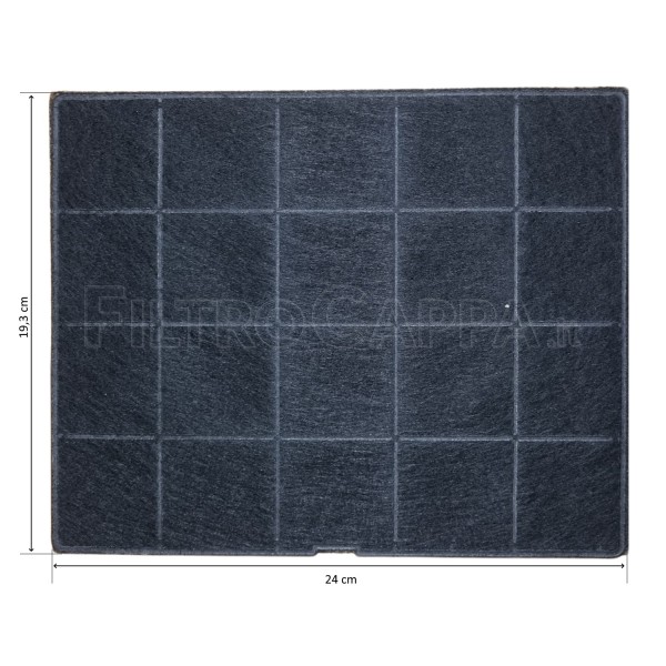 CHARCOAL FILTER FOR ELECTROLUX BEST COOKER HOOD 19,3 x 24 CM 9029798767