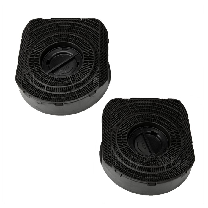 FILTRO DE CARVÃO (2 PCS) 21 X 19 CM MOD TIPO 200 ELICA WHIRPOOL CAPAS DE FOGÃO FKS169
