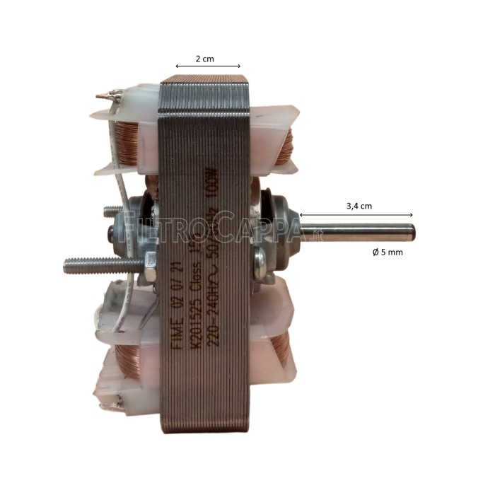 MOTEUR POUR HOTTE Aspirante ELICA FIME 3V COM K20 005 01 MOT0025312 K201525