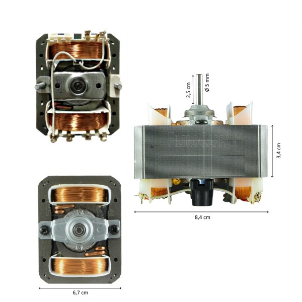 MOTORE CAPPA ASPIRANTE FABER K33 P33 K DX 3V COM 991.0460.179 133.0484.813