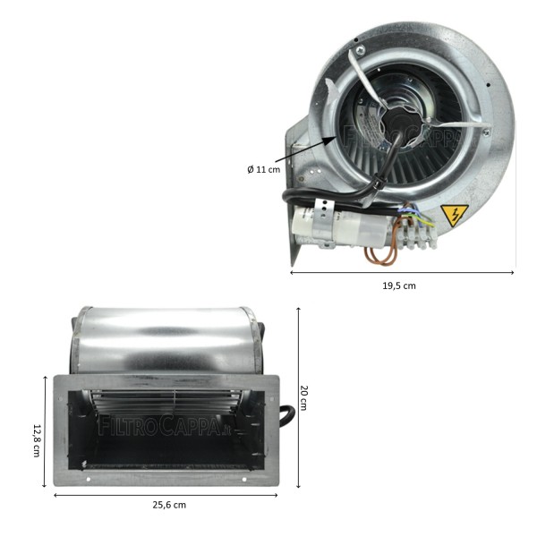 EINPHASIGES ZENTRIFUGALMOTORVORTICE DD 1 GESCHWINDIGKEIT 1.373.000.260