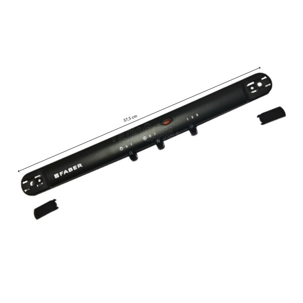 SLIDER FOR FABER COOKER HOODS CONTROLS BLACK 3 SPEED AND LIGHT 133.0064.886