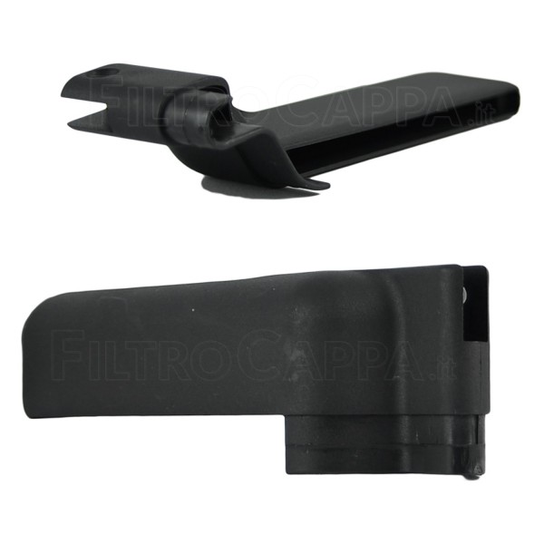 COPPIA PLASTICHE SUPPORTO VISIERA VETRO CAPPA FABER 133.0064.513