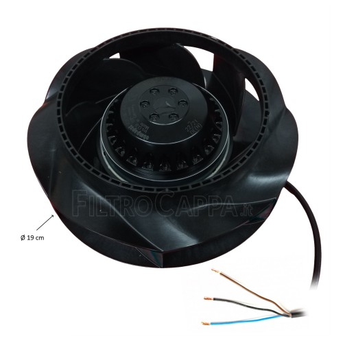 MOTORE PER ASPIRATORE CENTRIFUGO VORTICE CA150Q MD R2E190 1.517.000.030