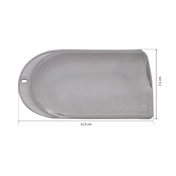 DIFFUSEUR D'ÉCLAIRAGE POUR HOTTE FRANKE K2020 133.0066.437