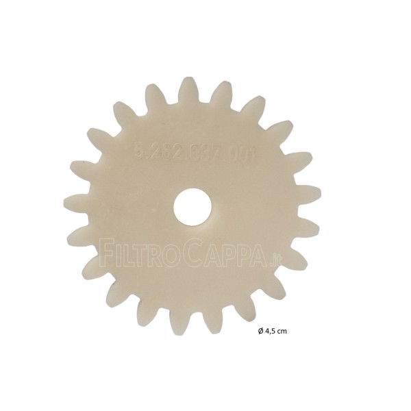 RUBBER GEAR FOR MOTOR ROTATING GRID VORTICE ARIANTE 30 60790 5.262.037.001