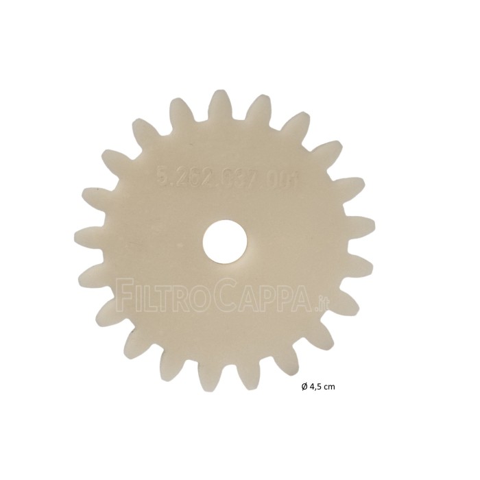 RUBBER GEAR FOR MOTOR ROTATING GRID VORTICE ARIANTE 30 60790 5.262.037.001 RUBBER GEAR FOR MOTOR ROTATING GRID VORTICE ARIANTE 30 60790 5.262.037.001