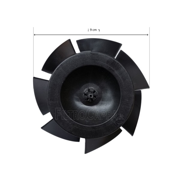 IMPELLER FAN FOR VORTICE EXTRACTOR MF MF0 MG MGK 100/4 1.211.132.011