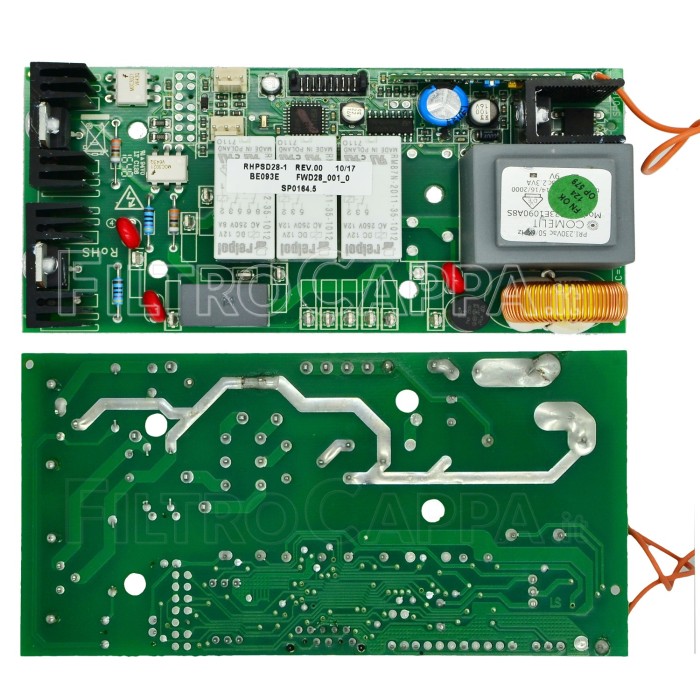 HAUPTPLATINE LEISTUNGSELEKTRONIK FÜR DUNSTABZUGSHAUBE ELICA BE093E KIT02489