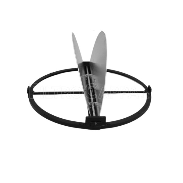 VÁLVULA ANTI-RETORNO PARA EXAUSTOR FABER 152 2152 2156 PARA DIÂMETRO DE CONEXÃO 12 CM 112.0189.207