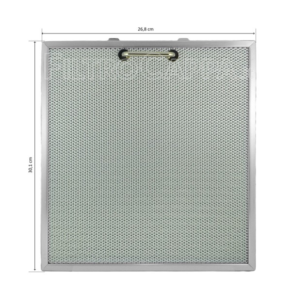 METAL FILTER 30,1 X 26,8 CM FOR COOKER HOOD ELICA TURBOAIR 1010DC1