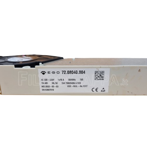 SCHEDA ELETTRONICA SLAVE EGO 72.08040.004 PER ELICA NIKOLA TESLA ECB0147126 2