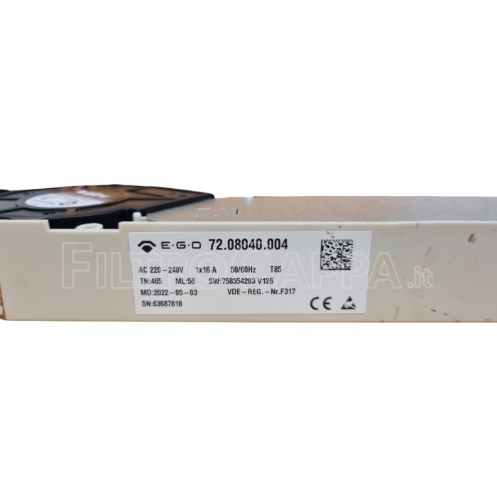 KIT ÉLECTRONIQUE ESCLAVE EGO 72.08040.004 POUR ELICA NIKOLA TESLA ECB0147126 KIT ÉLECTRONIQUE ESCLAVE EGO 72.08040.004 POUR ELICA NIKOLA TESLA ECB0147126