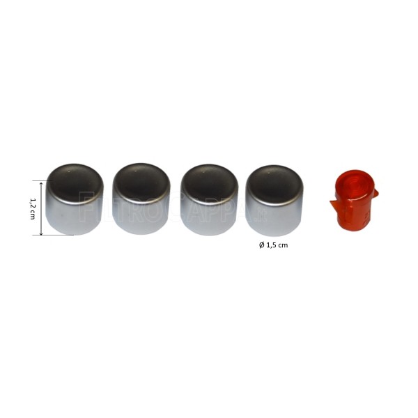 KIT EXTERNAL KEYS DIAMETER 1,5 CM FOR FABER FRANKE COOKER HOODS 133.0061.428