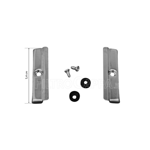 KIT 2 LOCKS FOR FABER FRANKE COOKER HOOD CEILING LAMP 133.0055.253