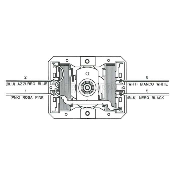 MOTOR FOR COOKER HOOD FABER K25 P25K-SX 4000197 133.0058.721