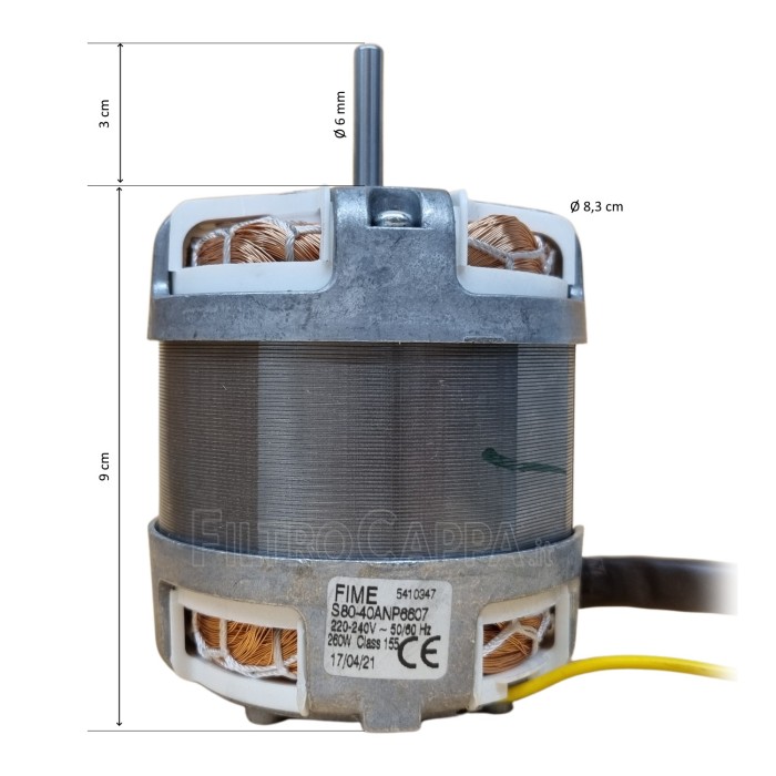Motor for ELICA Cooker Hood AOSTA S80-40ANP6607 S406607