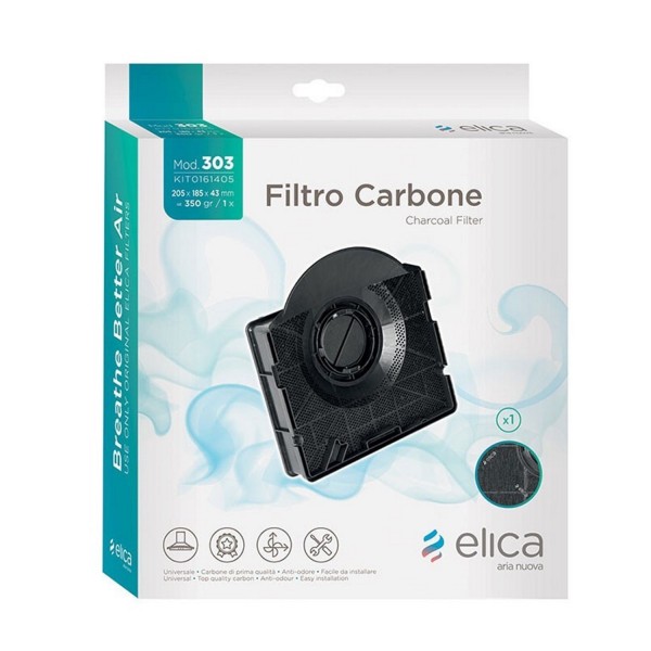 Filtro carbone attivo mod.303 CAPPA ELICA ELIBLOC - ORIGINALE - KIT0161405