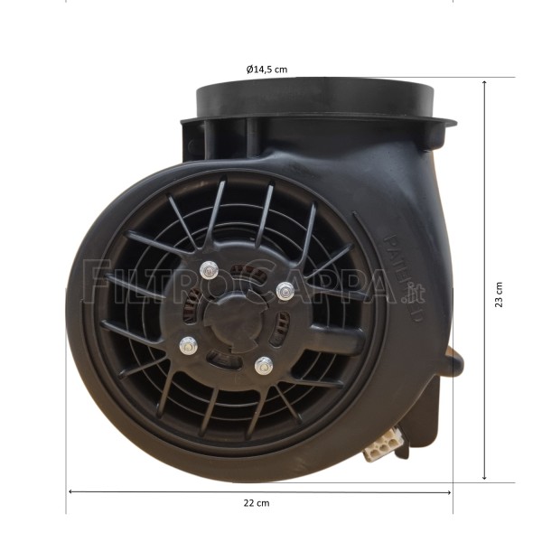 MOTOR FOR COOKER HOOD FABER LUFT ILMA SUPER E.M.C. RXA 800-07 R50DT048 133.0454.374