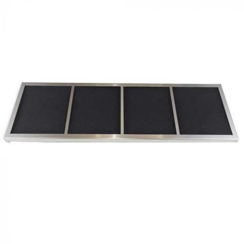 FILTRO DE CARBÓN 37,5 X 11,5 CAMPANA GALVAMET SPHERA PLATA 005LV03002