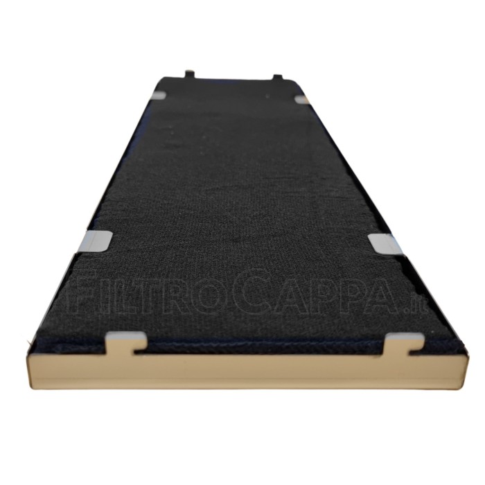 FILTRO CARBONE ATTIVO LONG LIFE 37,5 X 11,5 CM CAPPA GALVAMET SPHERA SLIVER 005LV03002