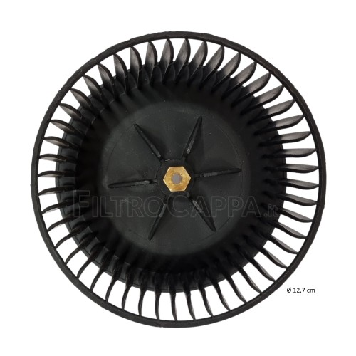 FABER FRANKE SMEG COOKER HOOD FAN WHEEL DIAMETER 12,7 CM GENUINE SPARE PART 133.0018.237 2