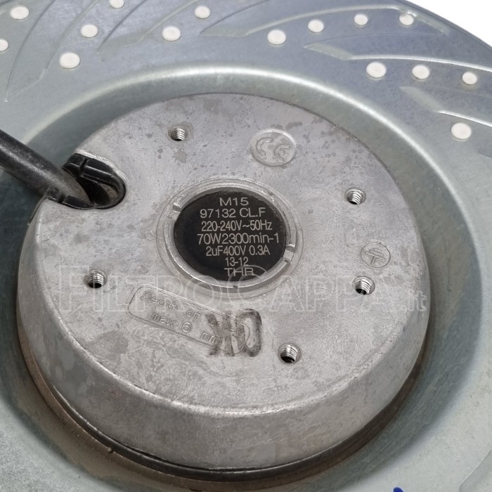 MOTOR EXTRATOR CENTRÍFUGO VORTICE CA 125 70 W 2300 RPM 1.241.000.049 MOTOR EXTRATOR CENTRÍFUGO VORTICE CA 125 70 W 2300 RPM 1.241.000.049