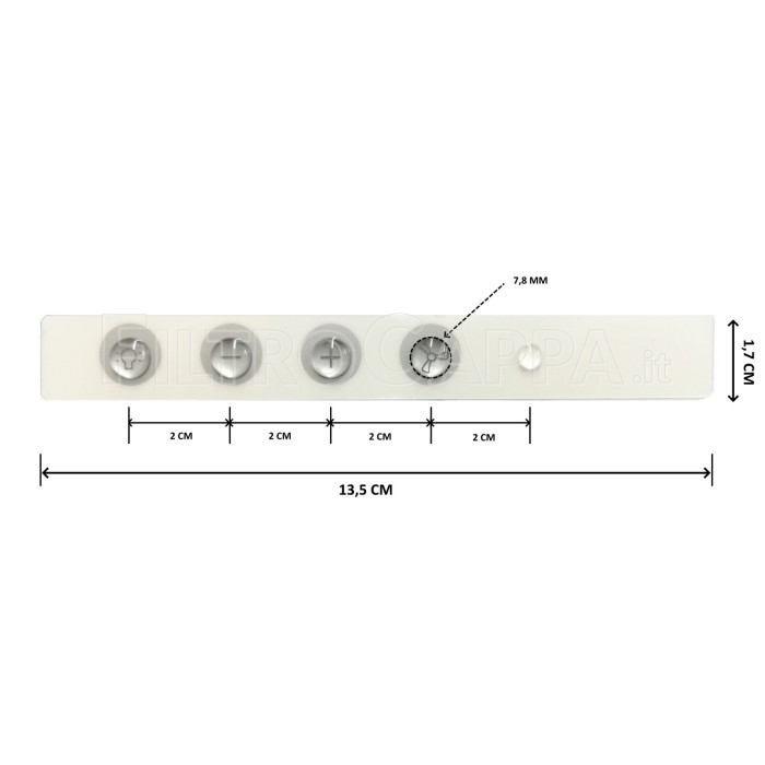 Teclado eletrônico com placa de alimentação para exaustor AIRONE CECCDGECO810CL1029