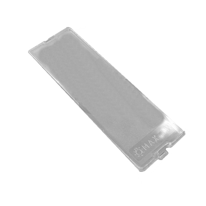 Cubierta de lámpara 15,5 x 5 cm para campanas extractoras ELICA TURBOAIR WHIRPOOL ELECTROLUX CAMPANA EXTRACTORA